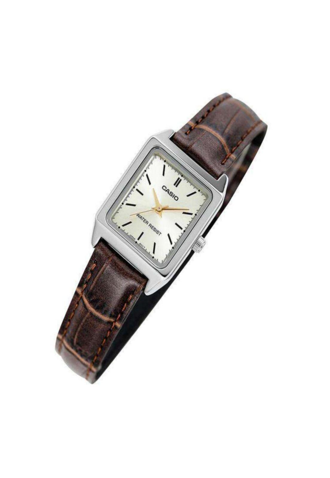 Reloj Ltp-V007l-9e Mujer Analogo Cuero C-1