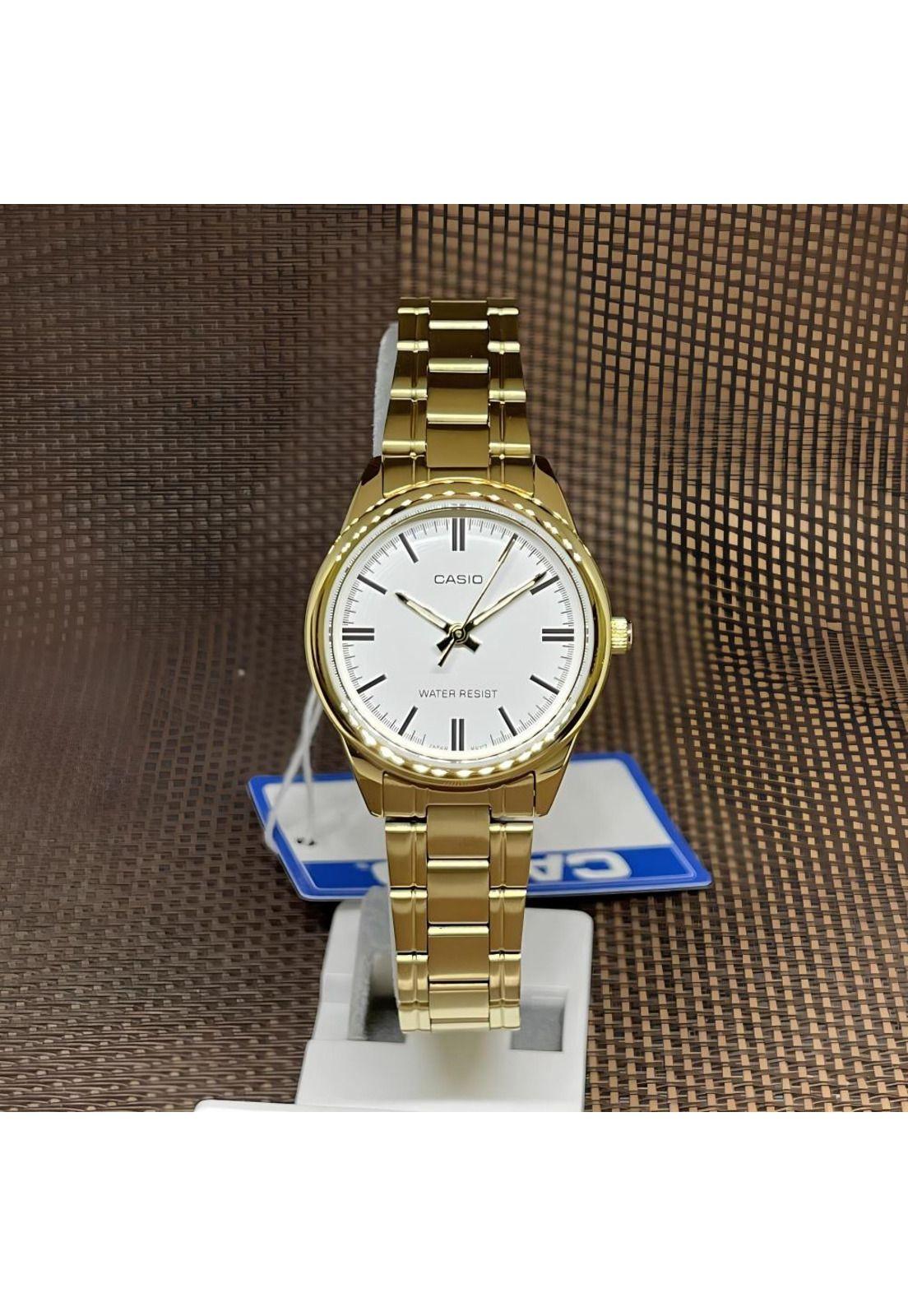 Reloj Ltp-V005g-7a Mujer Analogo Metal-2