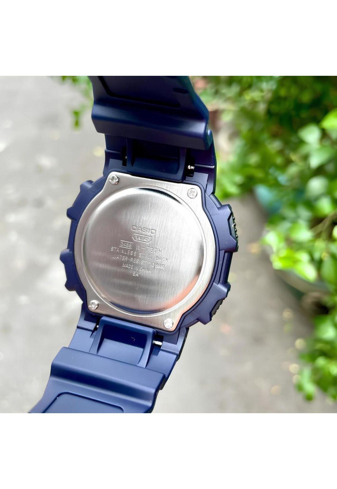 Reloj W-737h-2av Hombre Digital Resina-2