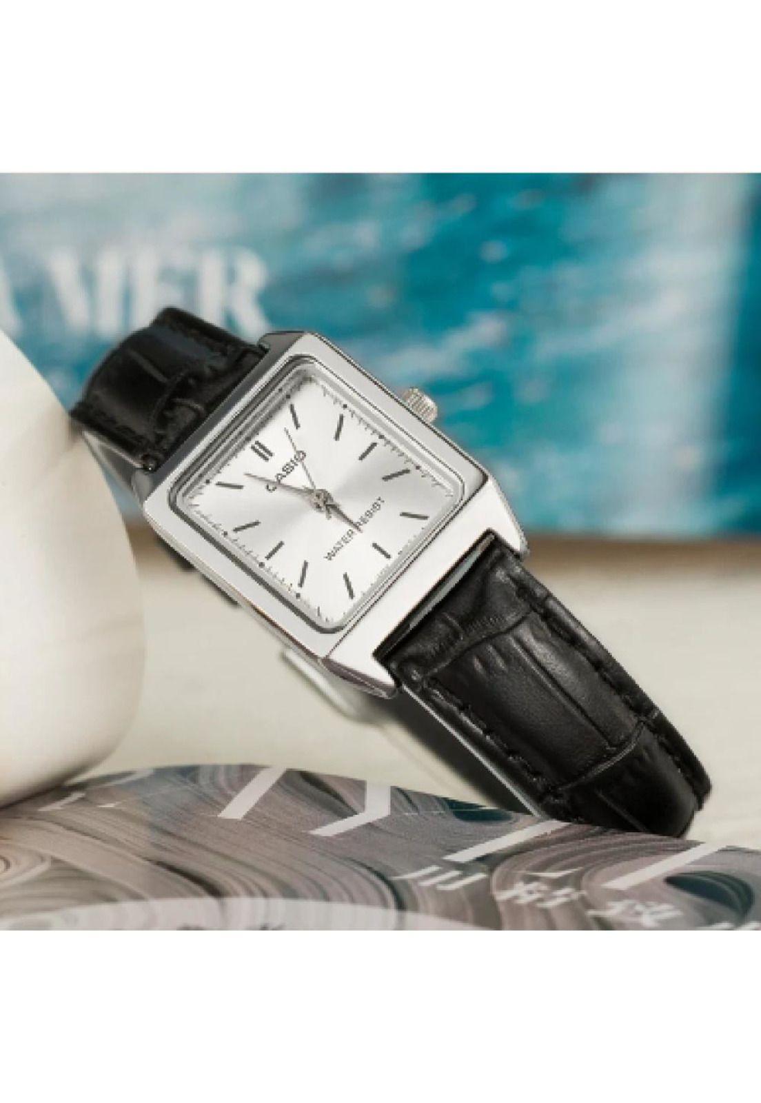 Reloj Ltp-V007l-7e1 Mujer Analogo Cuero C-3