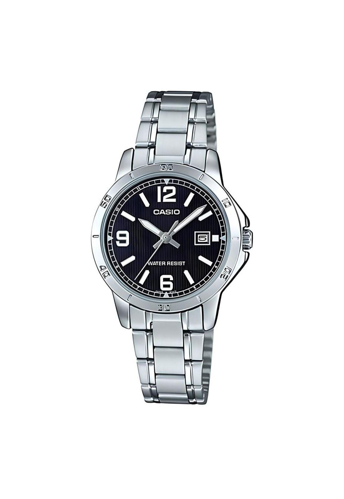Reloj Ltp-V004d-1b2 Mujer Analogo Metal-0