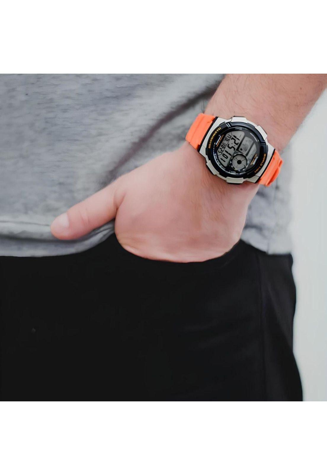 Reloj Ae-1000w-4bv Hombre Digital Resina-4