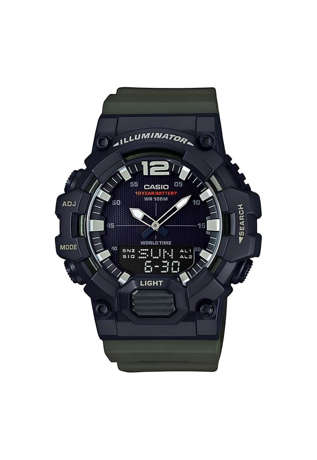 Reloj Hdc-700-3av Hombre Analogo Digital Resina-0