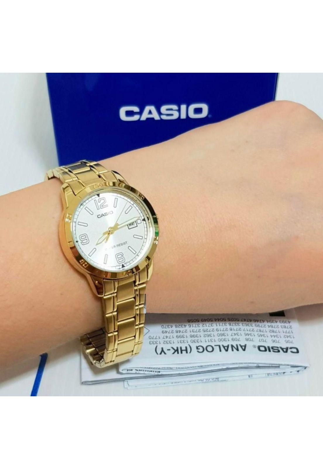 Reloj Ltp-V004g-7b2 Mujer Analogo Metal-2