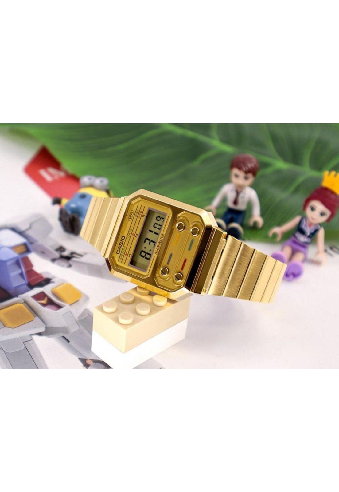 Reloj A-100weg-9a Vintage Digital Metal-6