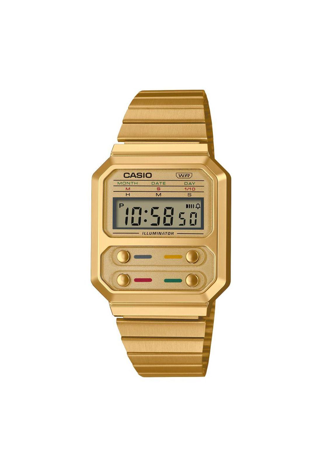 Reloj A-100weg-9a Vintage Digital Metal-9