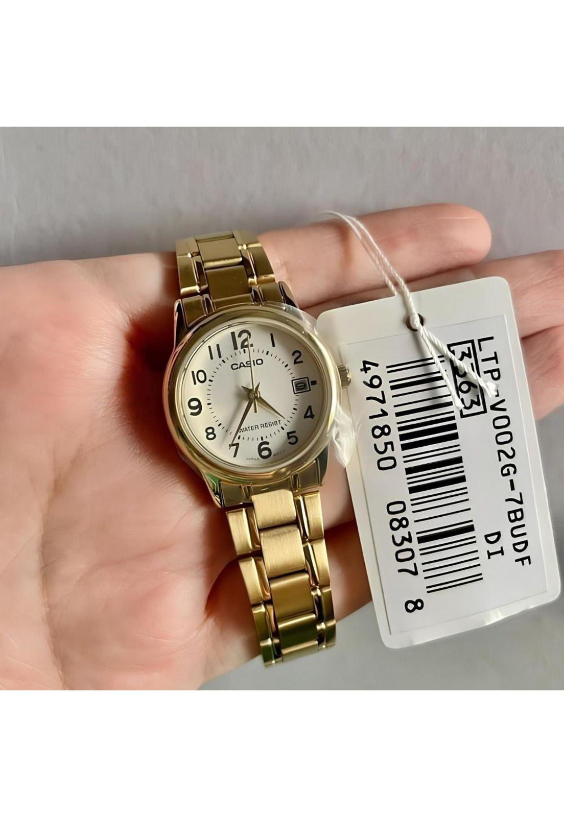 Reloj Ltp-V002g-7b Mujer Analogo Metal-2