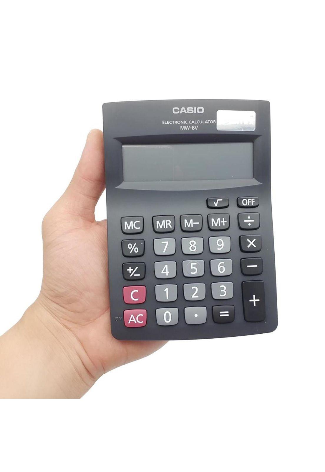 Calculadora Mw-8v-Bk Escritorio-2