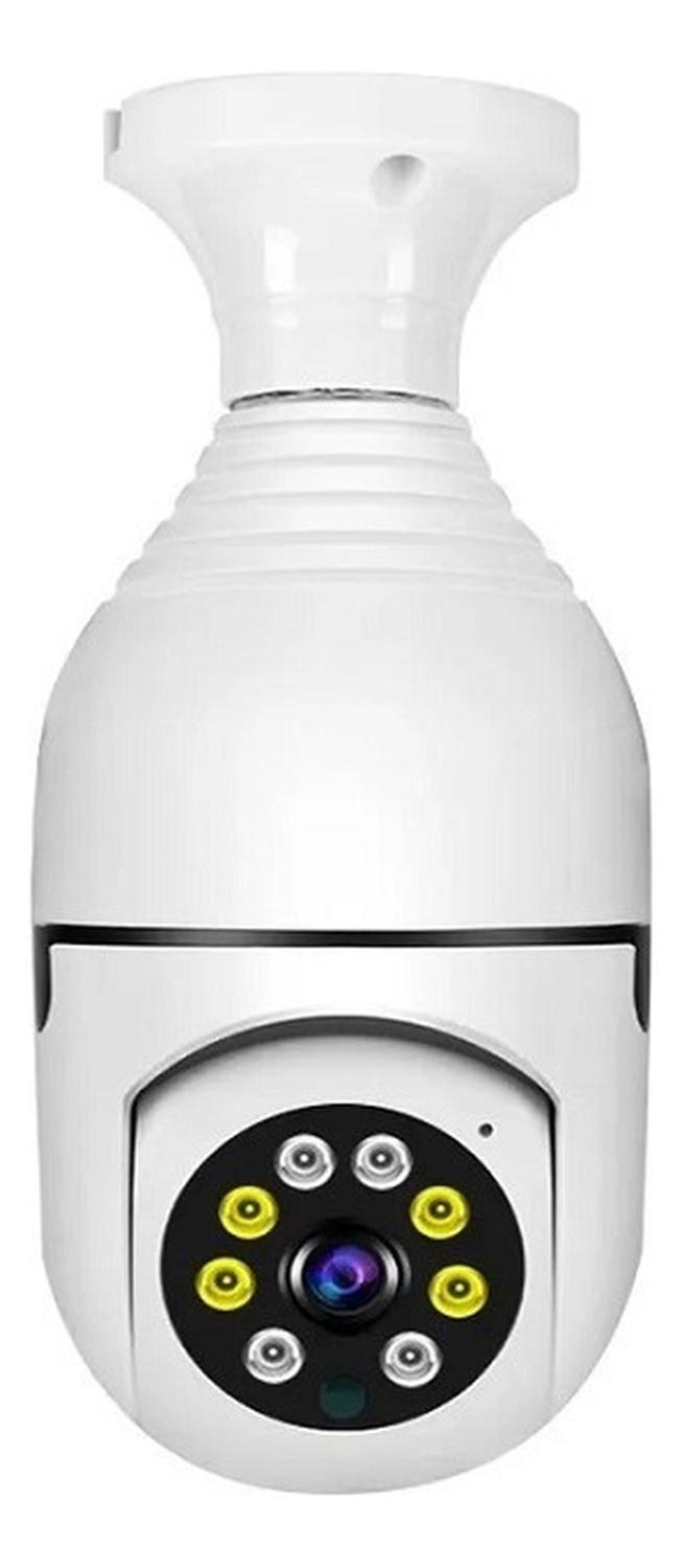 Camara De Seguridad Inalambrica 360° Tipo Ampolleta Wifi Ptz-0