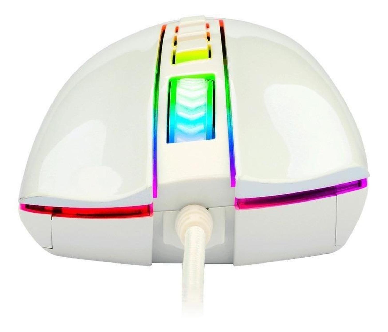 Mouse Gamer Redragon Cobra White M711-w Color Blanco Y Rgb-1