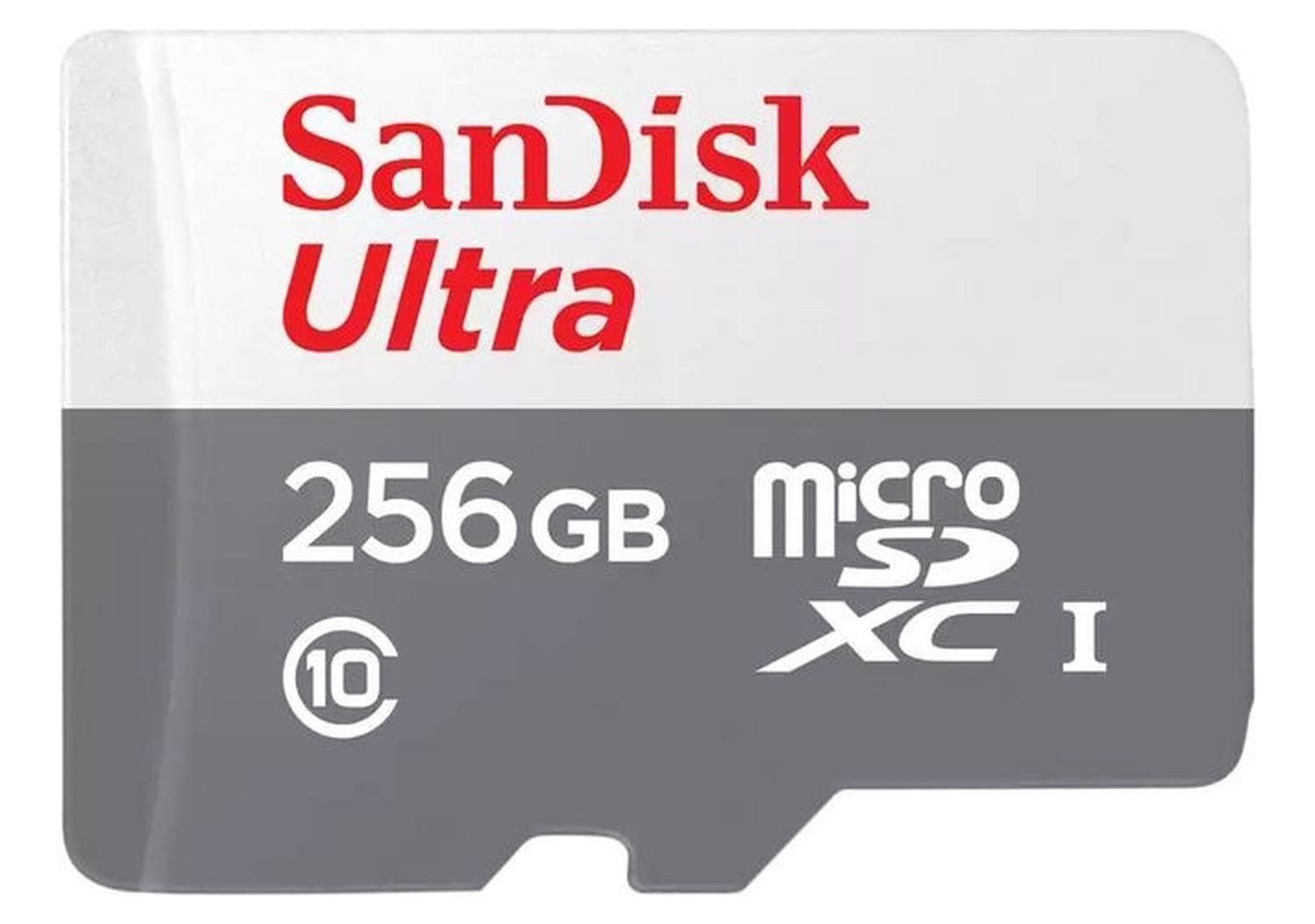 Memoria Micro Sd 256gb Sandisk Full Hd Clase 10 Celular-1