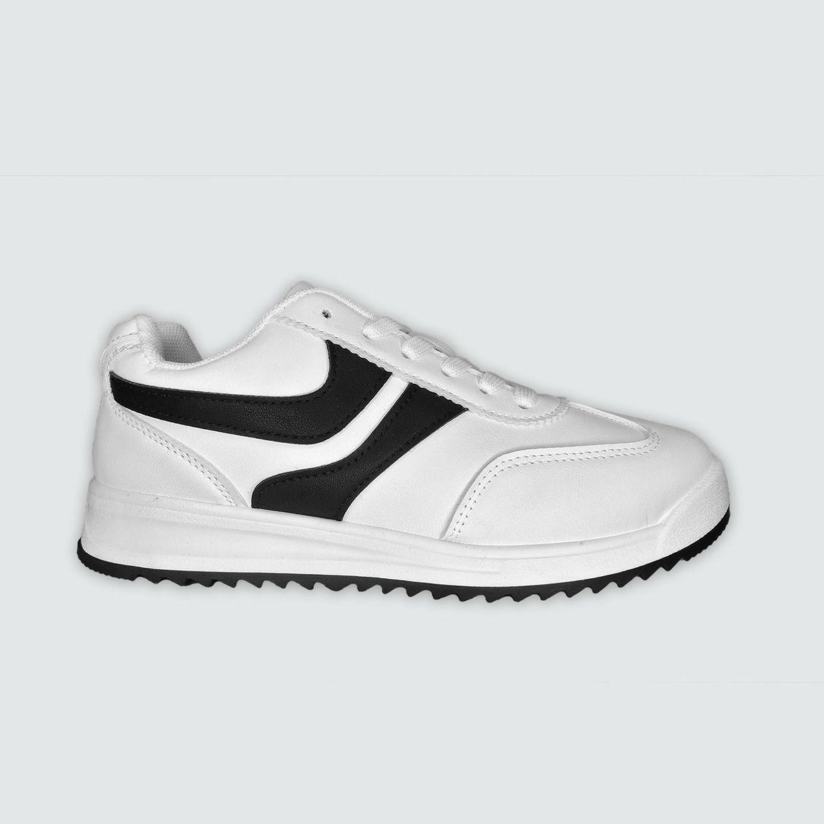 Zapatilla Blanca Urbana | Tendencia y Comodidad - 7688-1
