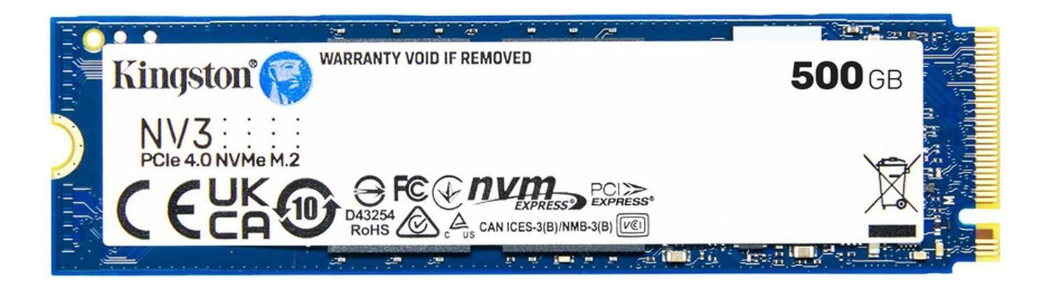 Disco Sólido Ssd 500 Gb Kingston Nv3 Nvme Pcie 4.0 Col Azul-1