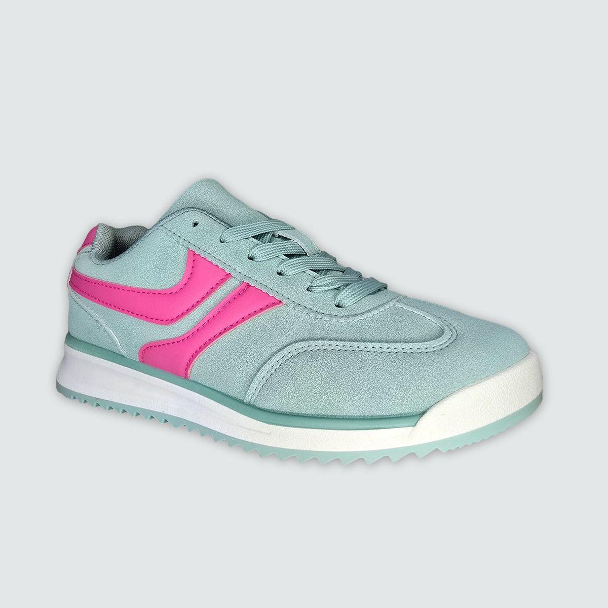 Zapatilla Moda Urbana | Verde Look Diario Casual - 7690-0