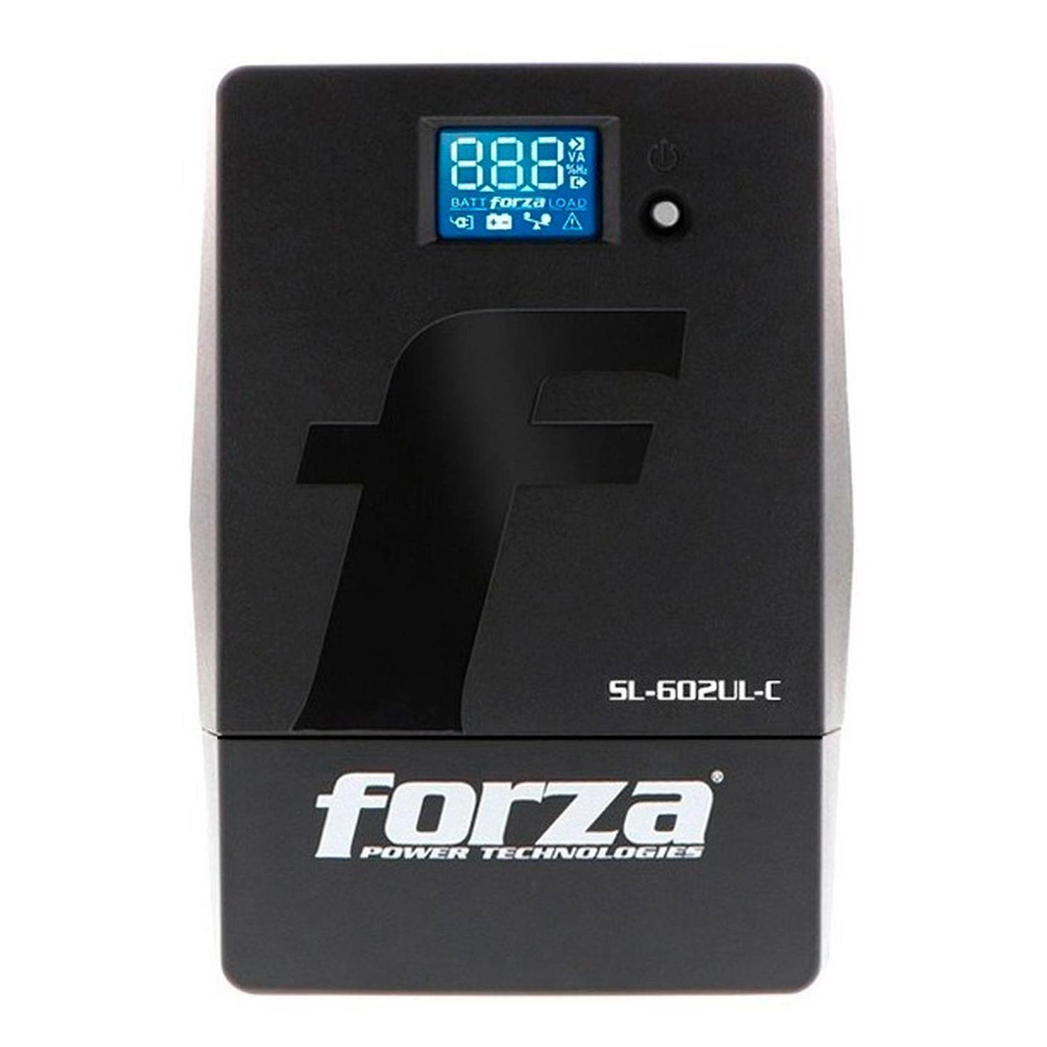 Ups Inteligente Forza Sl-602ul-c 600va/360w 220v - 3 Cei-0