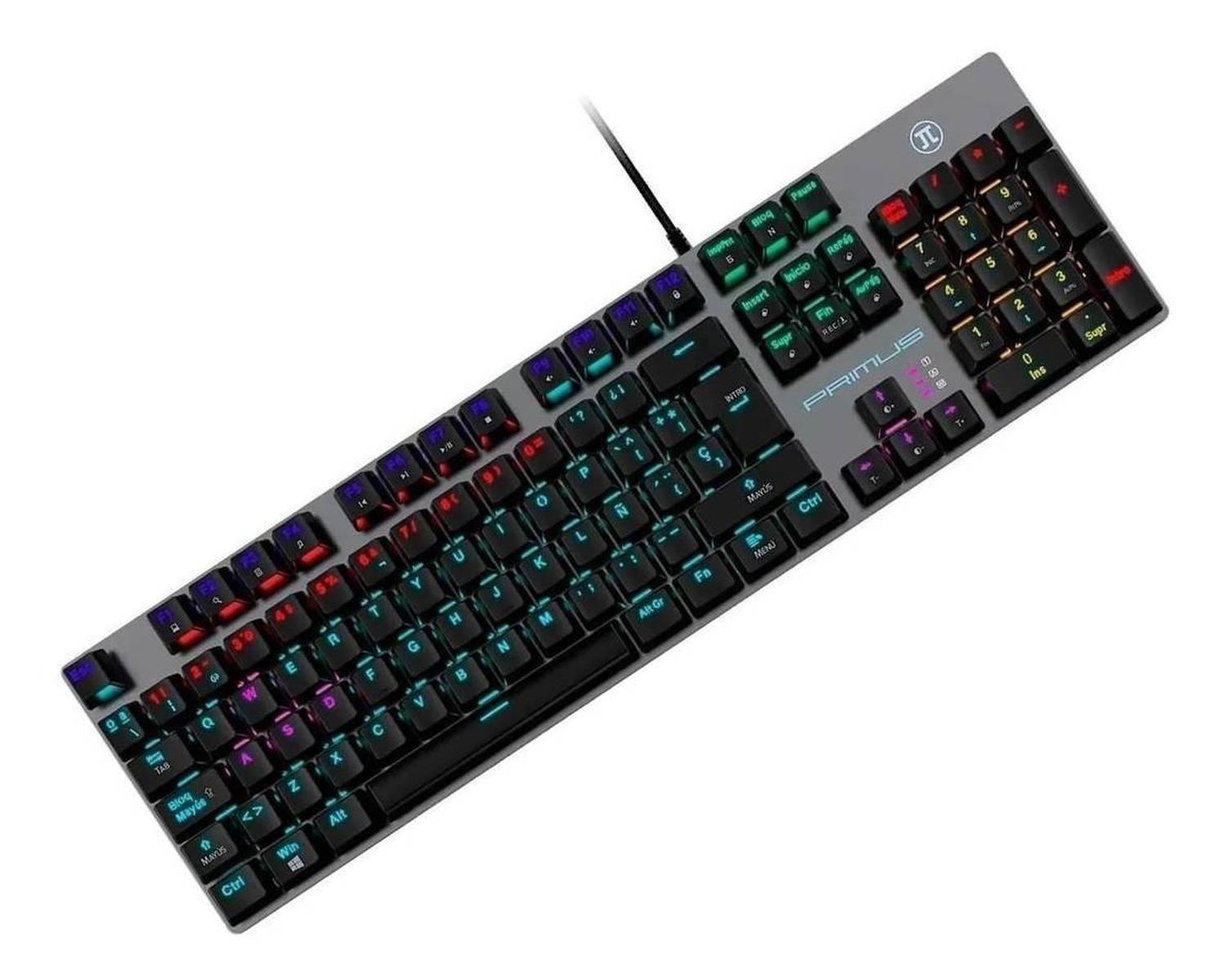 Teclado Gamer Primus Ballista90t Qwerty Mecanico Switch Red-1