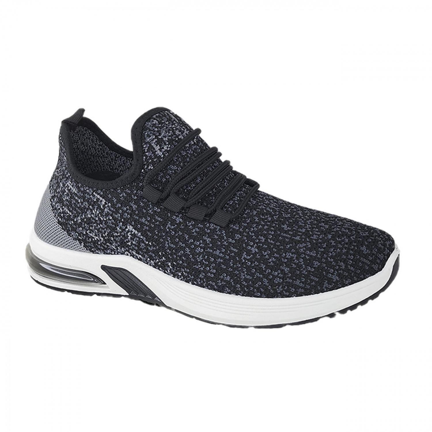 Zapatillas Deportivas Para Running negro/gris 3201-1