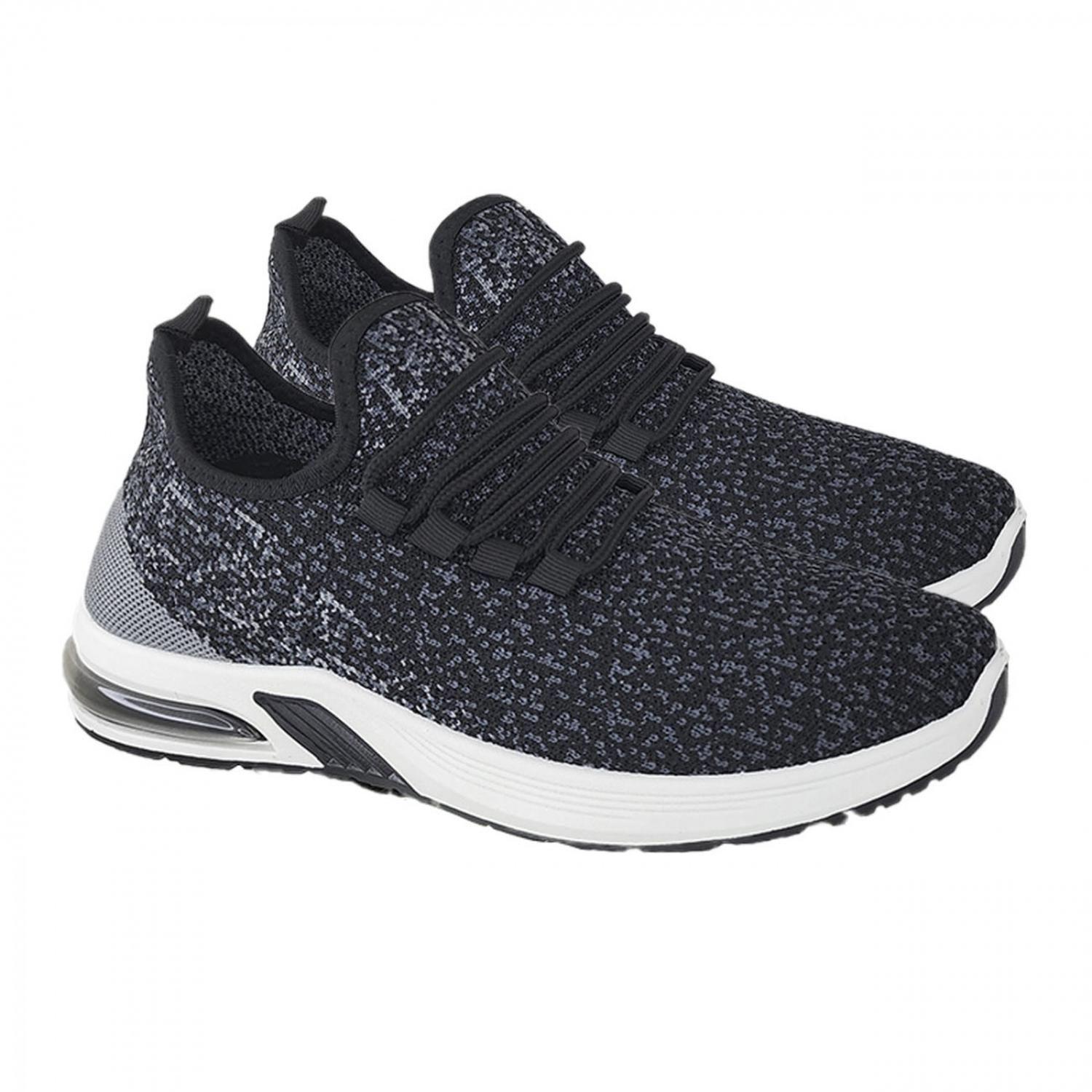 Zapatillas Deportivas Para Running negro/gris 3201-2
