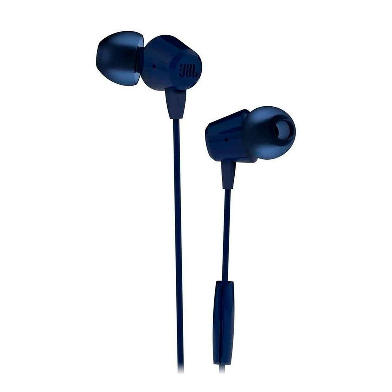 Audífonos In-ear Jbl C50hi Azul / Manos Libres / Bass Sound-0