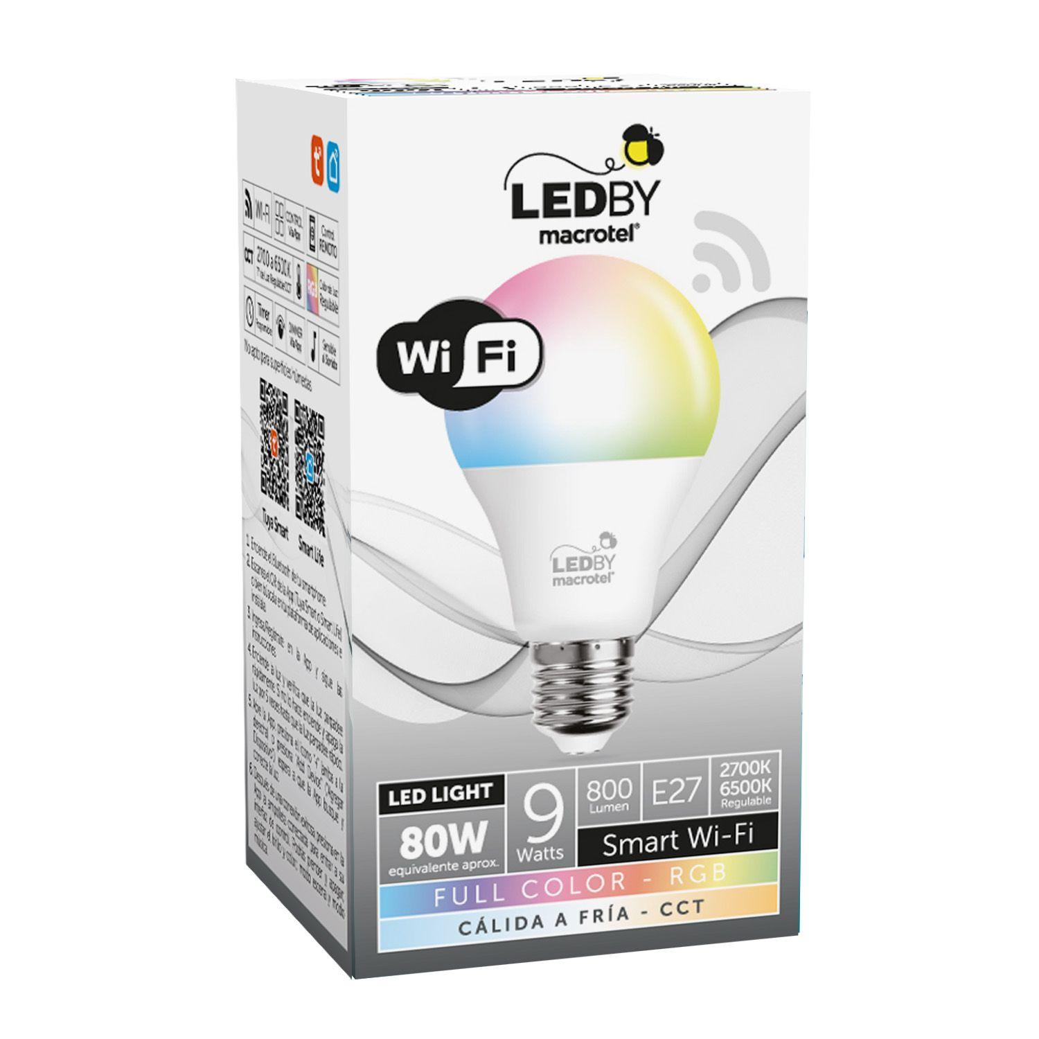 Ampolleta Led Wifi 9w RGB-2