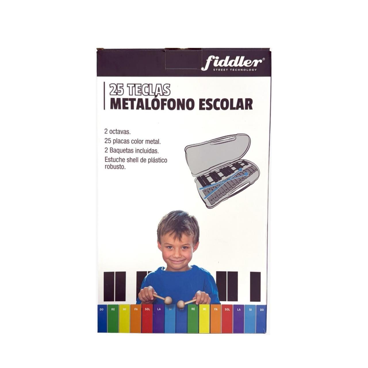 Metalófono Escolar de 25 Teclas-3