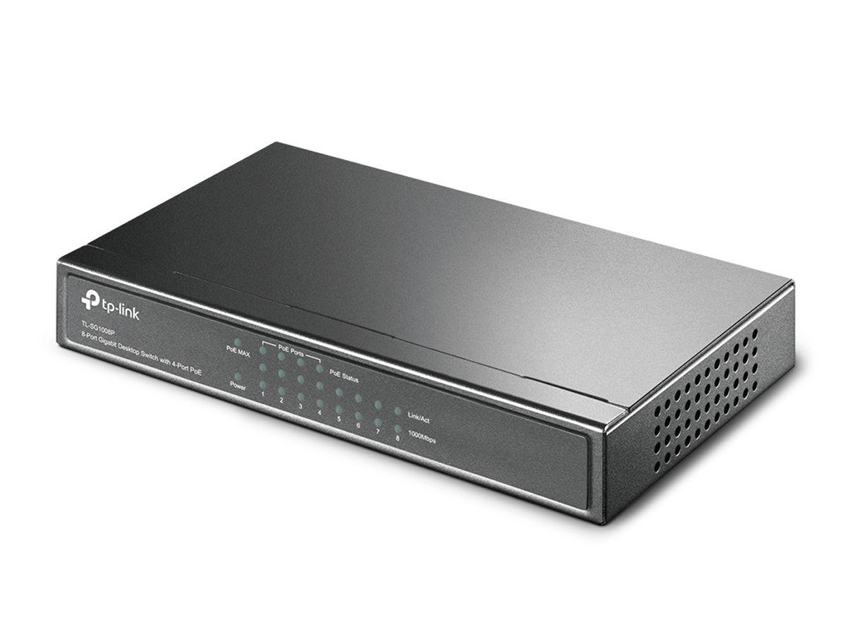 Switch de sobremesa 8 puertos Gigabit Puerto PoE TP-Link-2