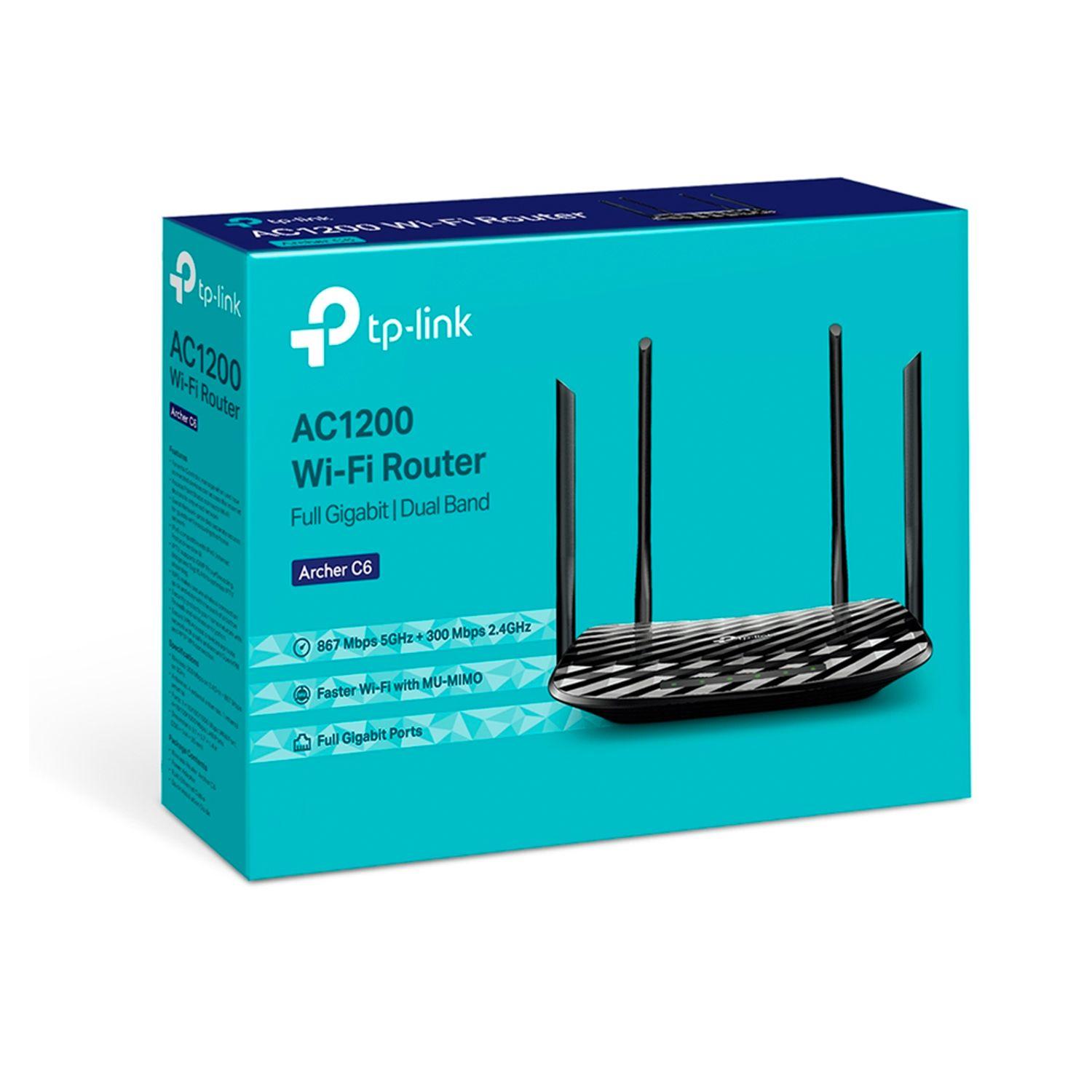 Router Dual Band wifi  1200 mbps Archer C6 US TP-Link-3