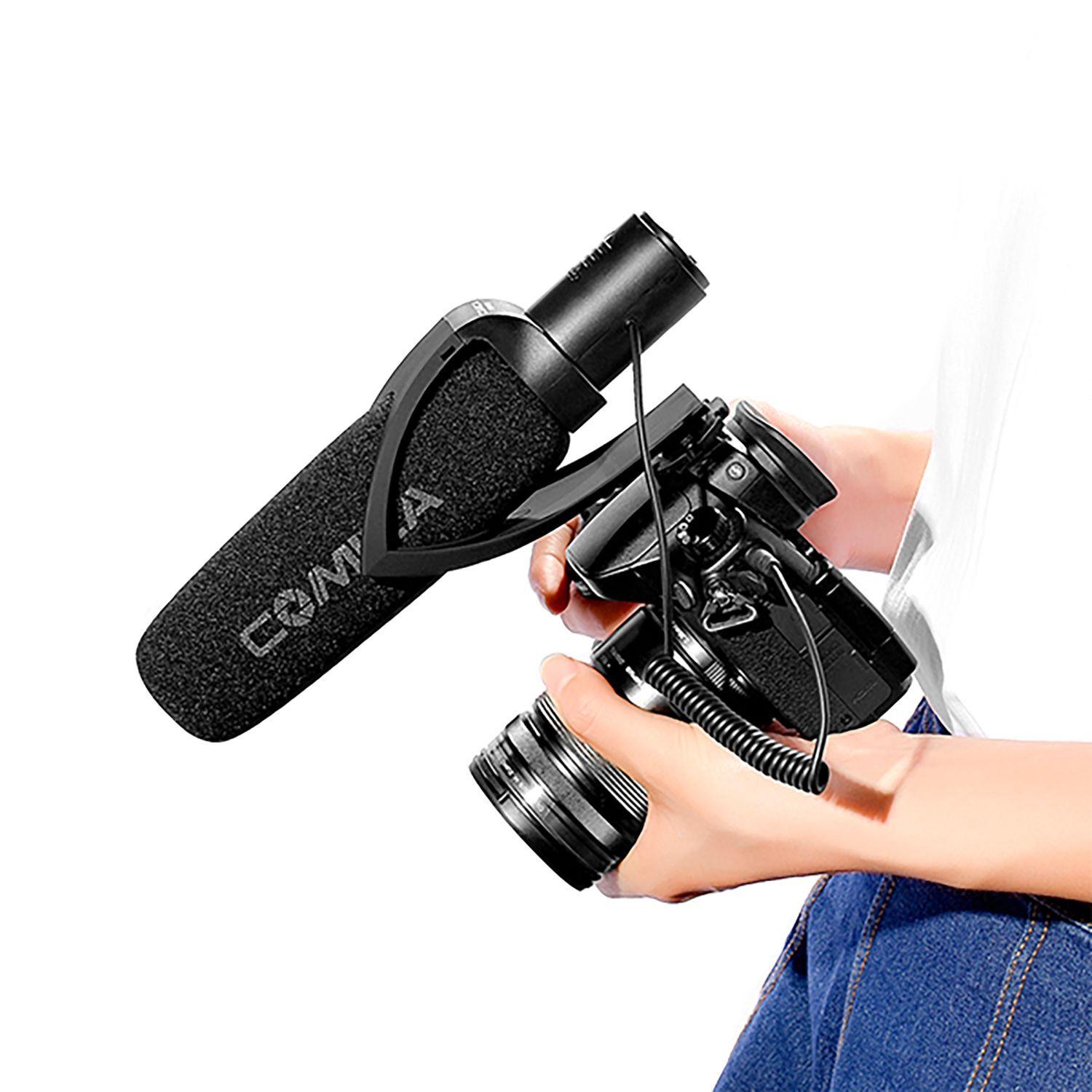 Micrófono Direccional Súper Cardioide DSLR Comica V30PRO-2