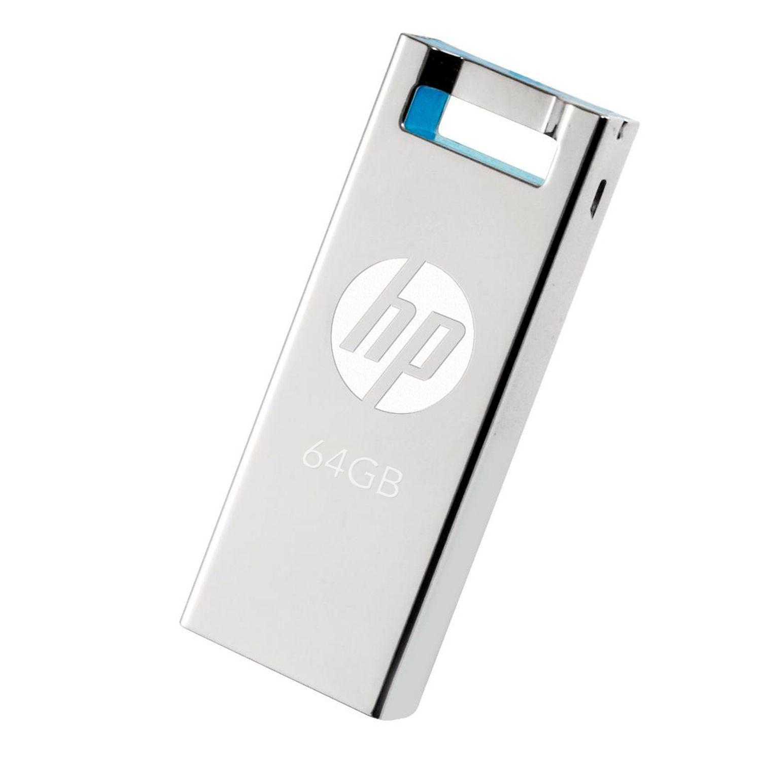 Pendrive USB Metalico 64GB 2.0 HP-0