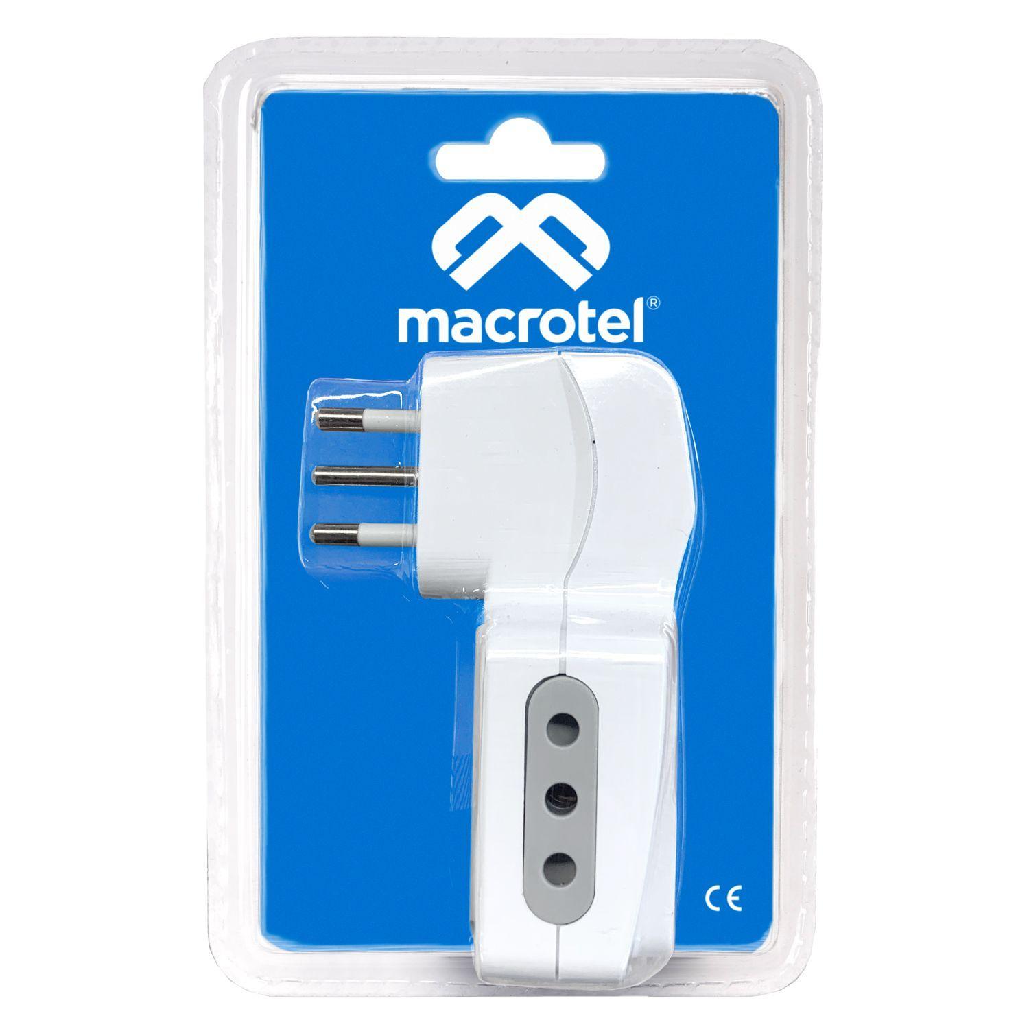 Adaptador con Switch 3 Tomas 10 Amp / 250 V-1