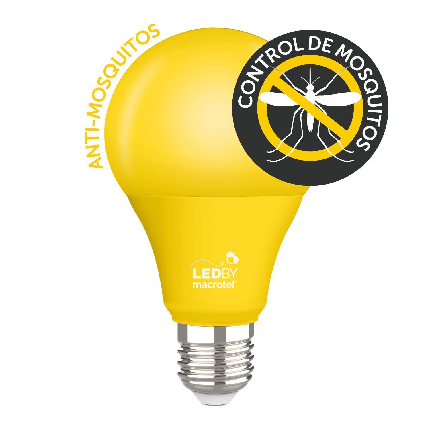 Ampolleta Led A60 Control Mosquitos 7w-1