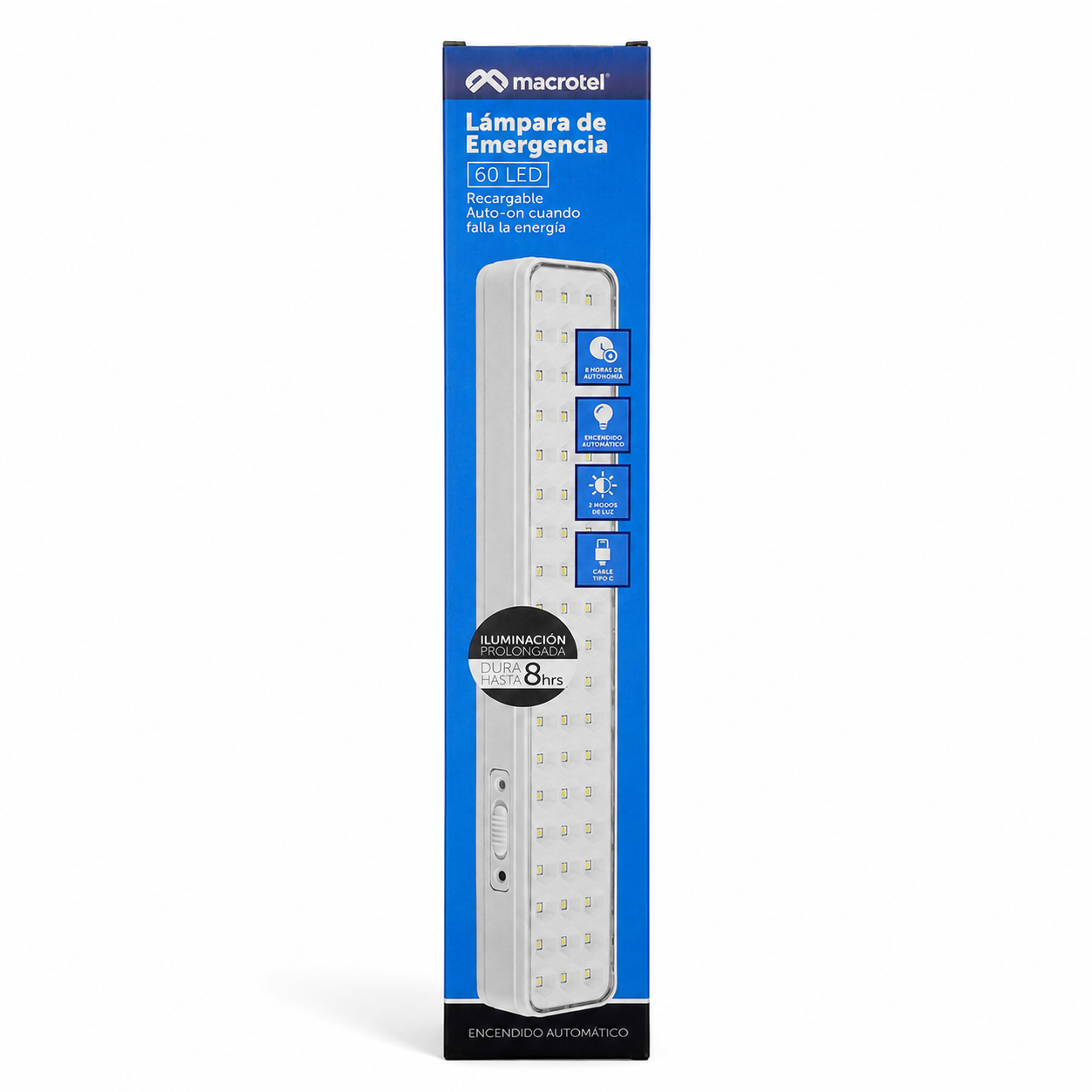 LAMPARA DE EMERGENCIA 60 LED MACROTEL-2