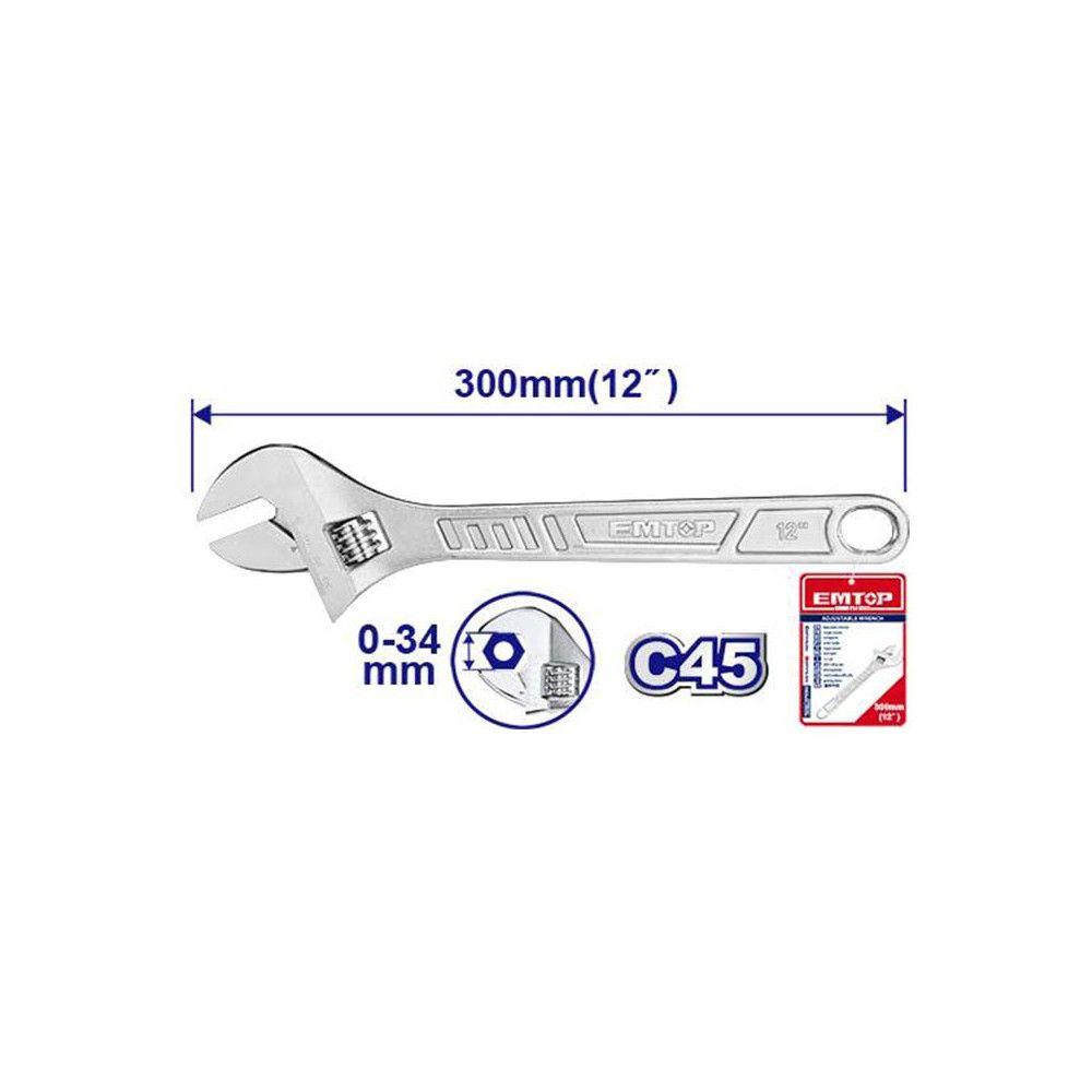 Llave Ajustable 12"-1