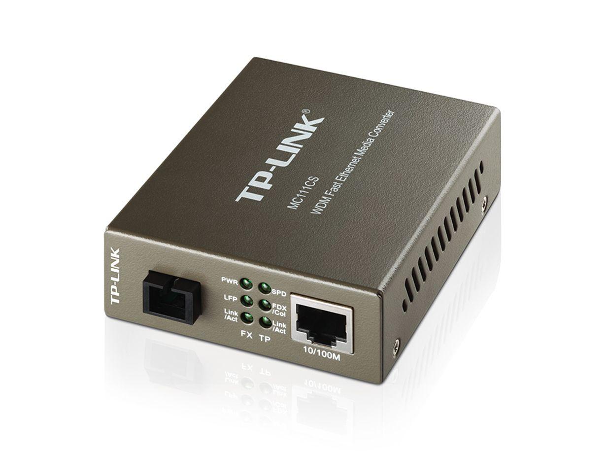 Convertidor Multimedia WDM 10/100 Mbps TP-Link MC111CS-0