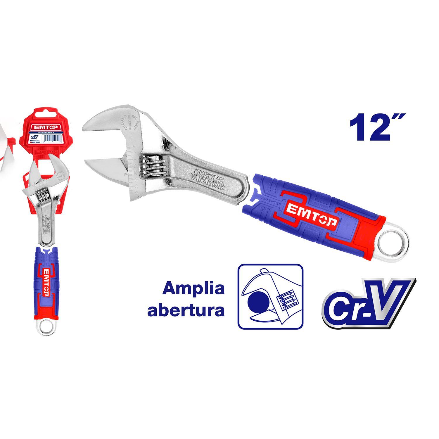 Llave Ajustable Indus 12"-4