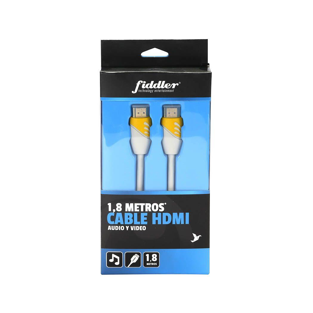 Cable HDMI Profesional Fiddler 1,8 Metros-2