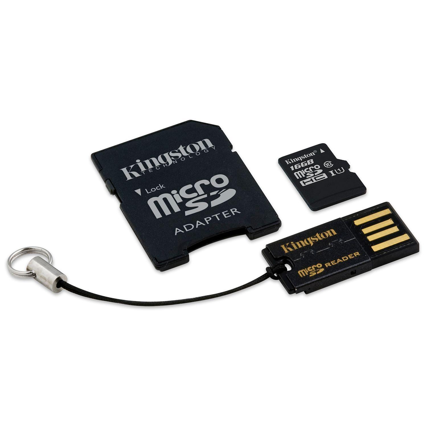 Mobility Kit Kingston 16GB Clase 10-0