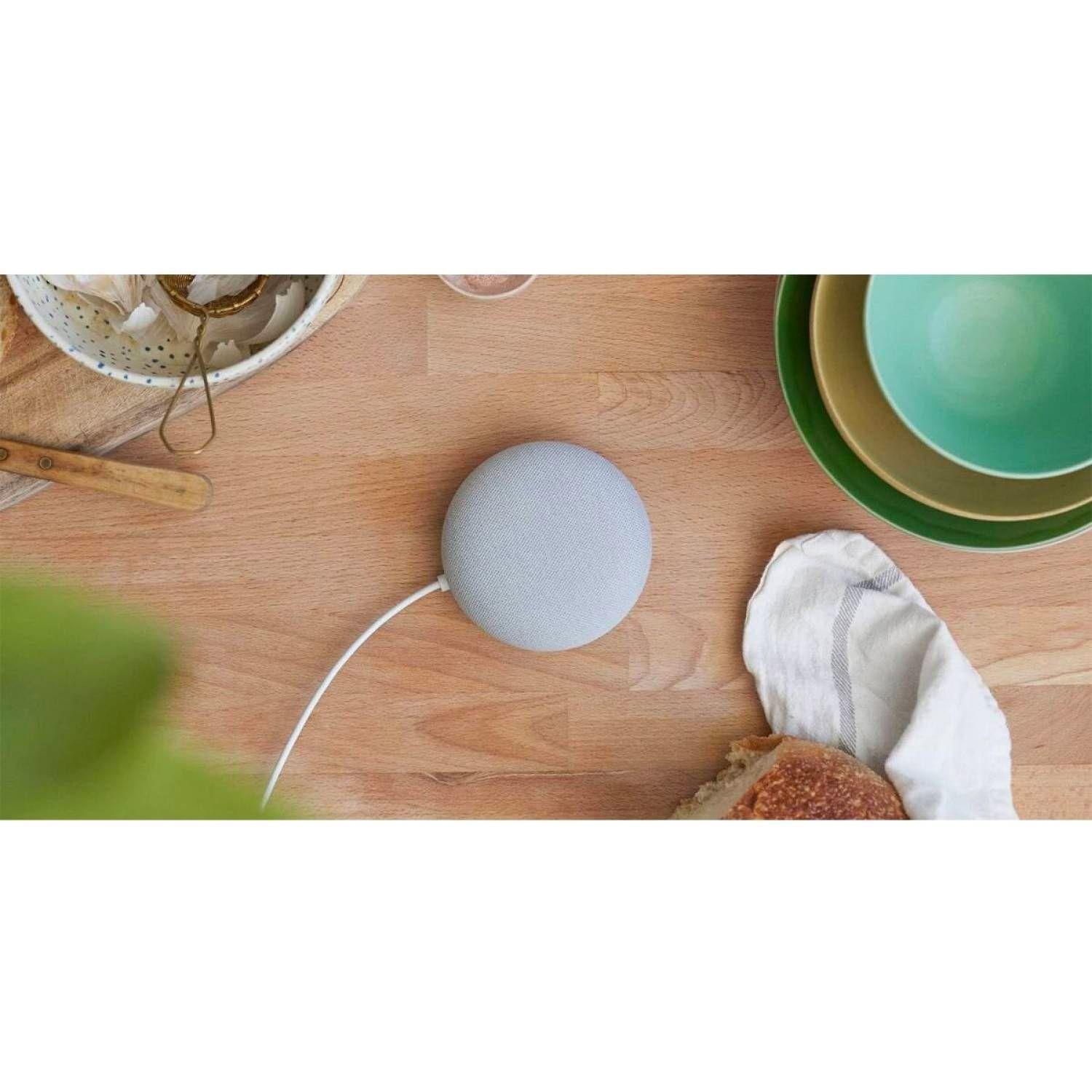 Google Nest Mini 2da Generación Wifi Chalk-3