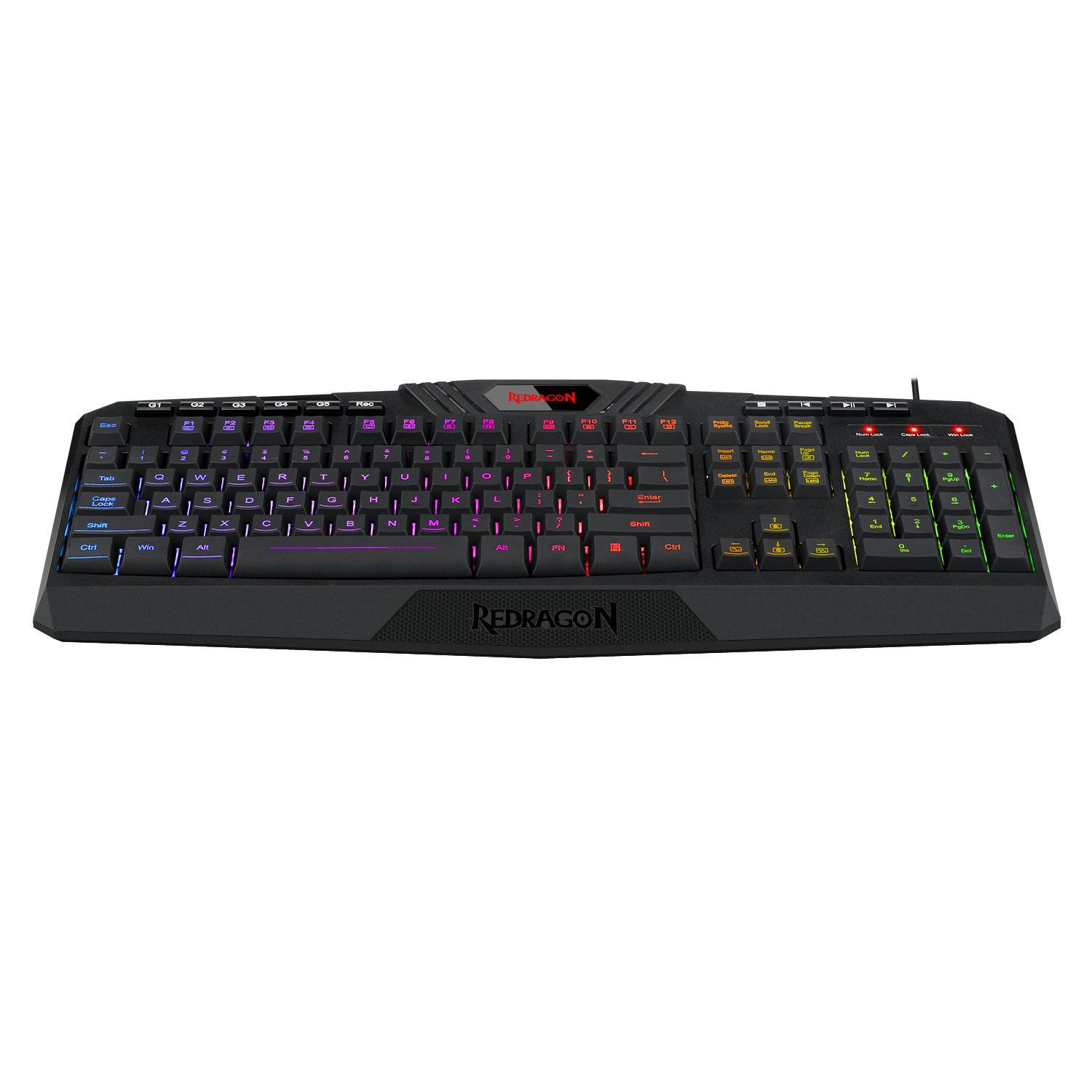 Teclado Gamer Redragon Harpe Pro K503a - Rgb-1