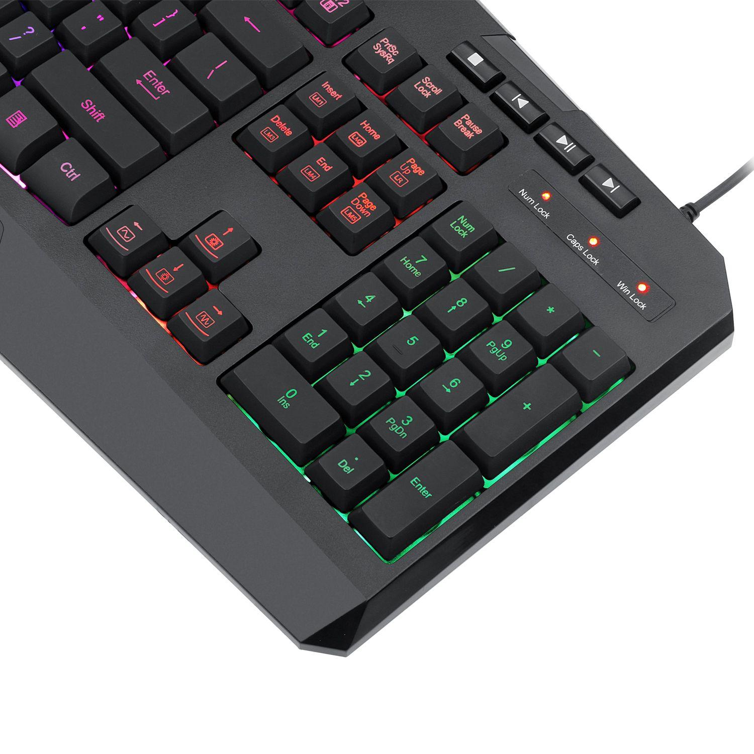 Teclado Gamer Redragon Harpe Pro K503a - Rgb-7