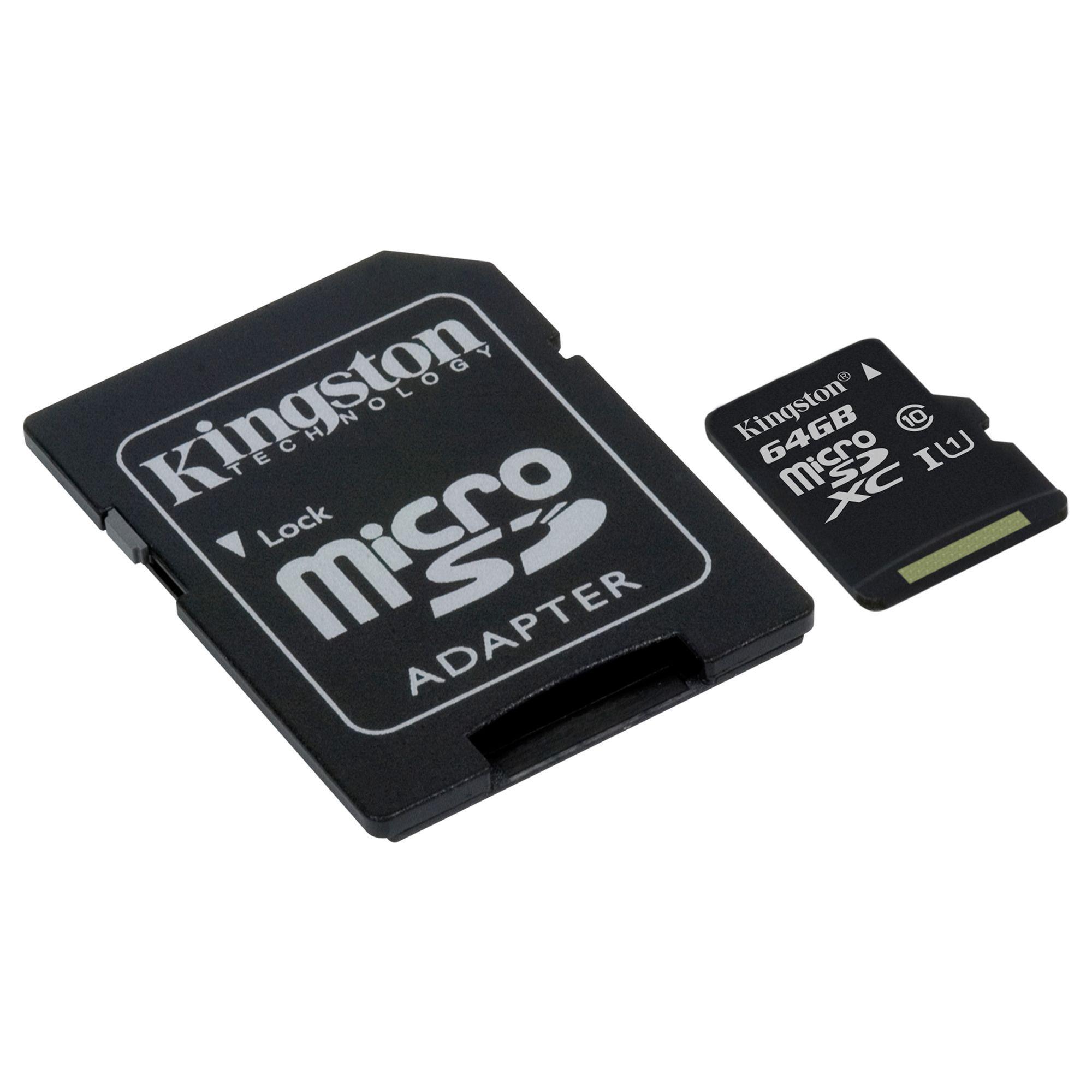 Tarjeta microSD Canvas Select 64 GB de Kingston-3