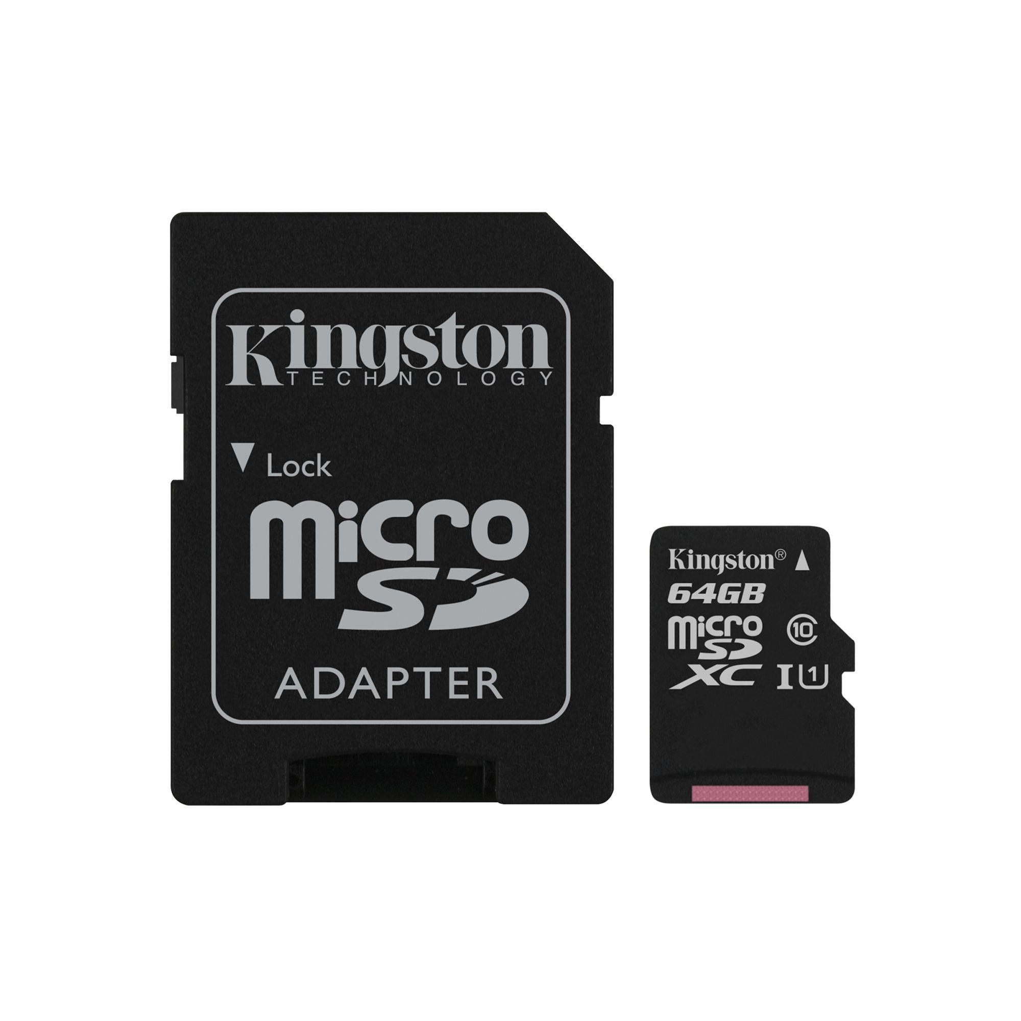 Tarjeta microSD Canvas Select 64 GB de Kingston-2