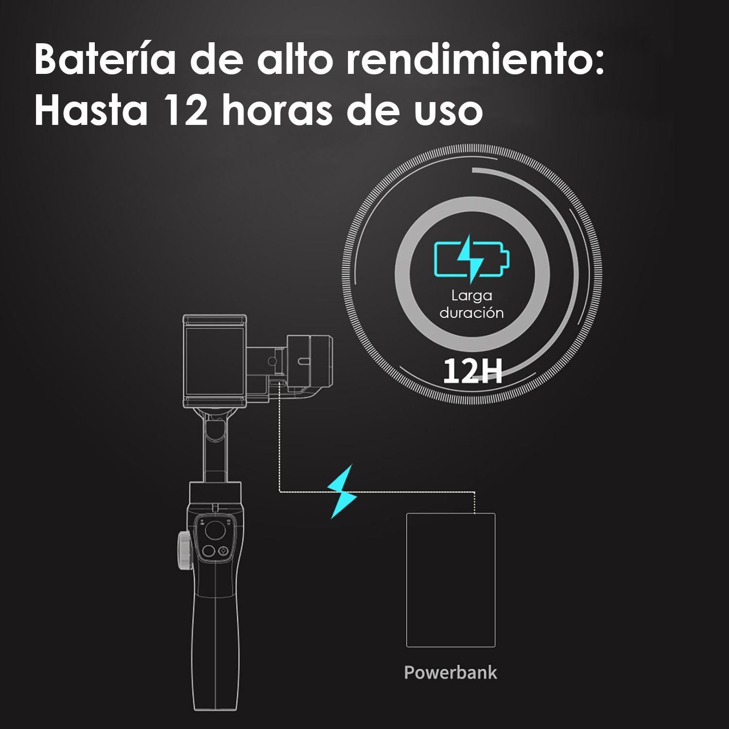 Estabilizador de Celular Gimbal 3 Ejes Funsnap Capture2-6