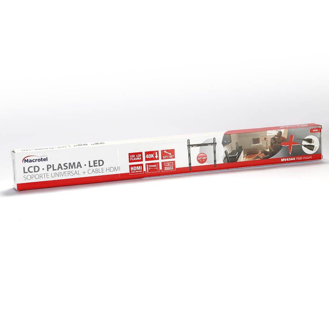 Soporte TV Universal 32-55 Pulgadas LED QLED + Cable HDMI-2