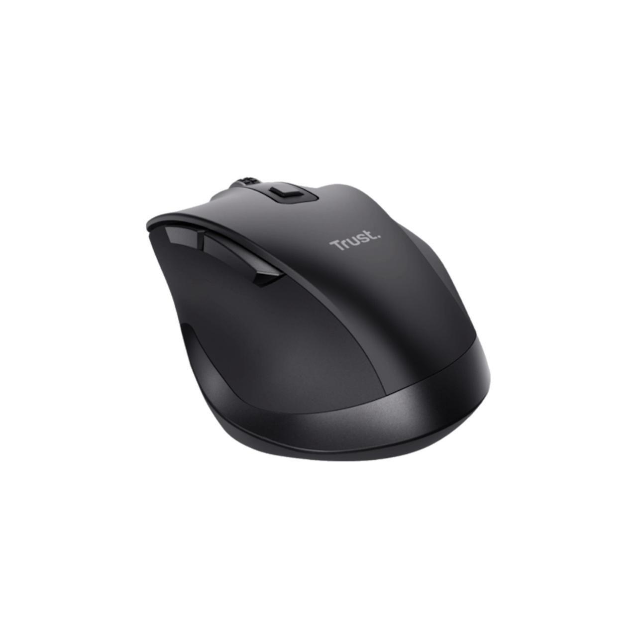 Mouse Fyda Confort Negro Inalámbrico-2