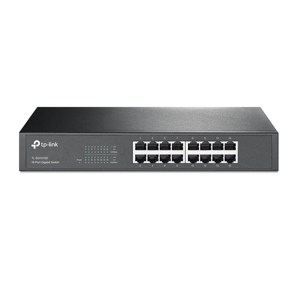 Switch de Escritorio, 16 puertos Gigabit TP-Link-0