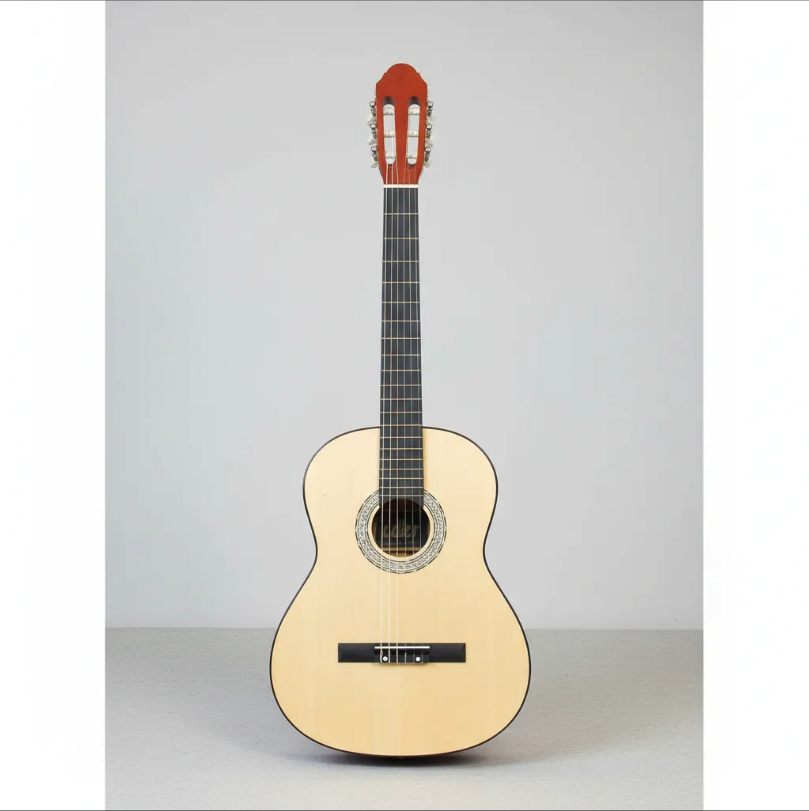 Guitarra Clásica 39" - Cuerdas de Nylon y Sonido Cálido-2