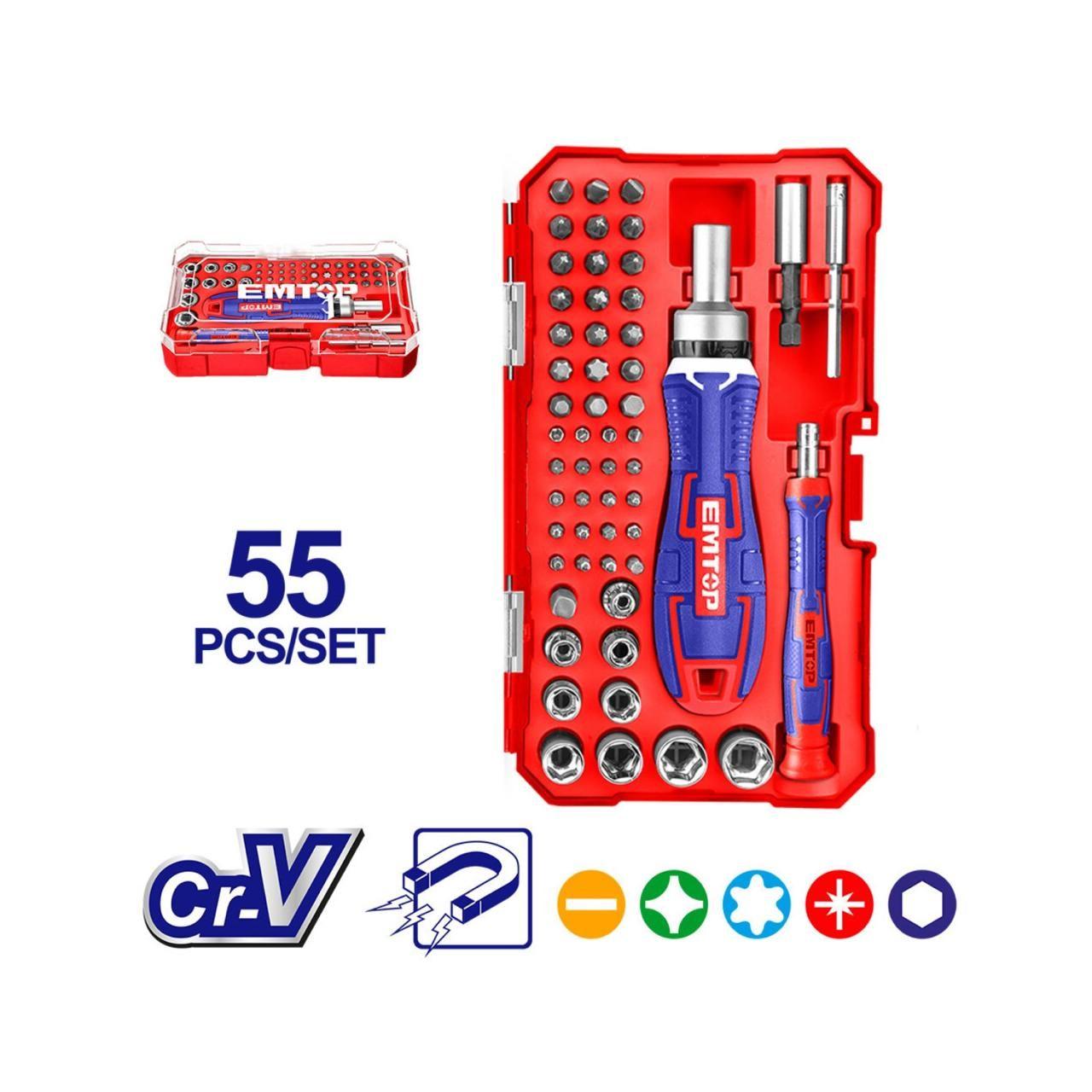 Pack Destornillador 55 Pcs Industriales-4