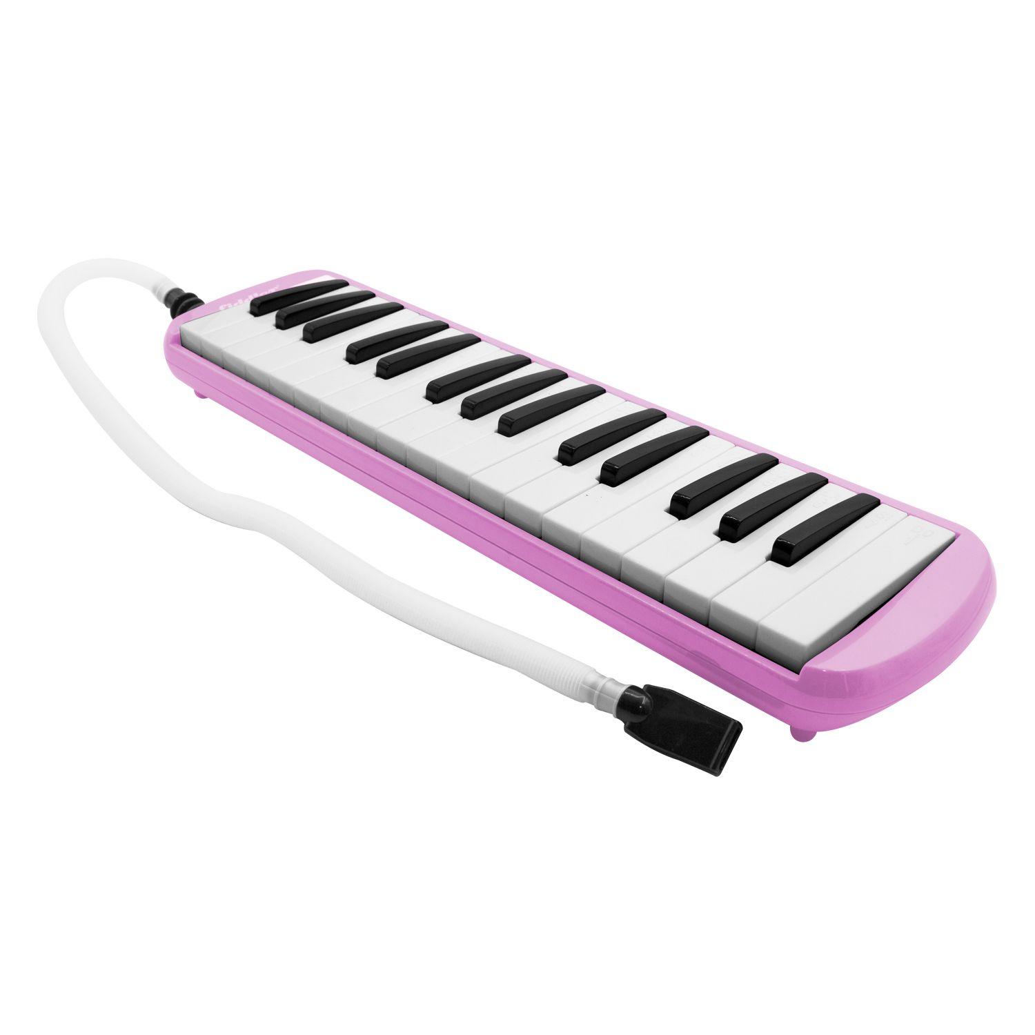Melódica 32 Teclas Fiddler Rosado-0