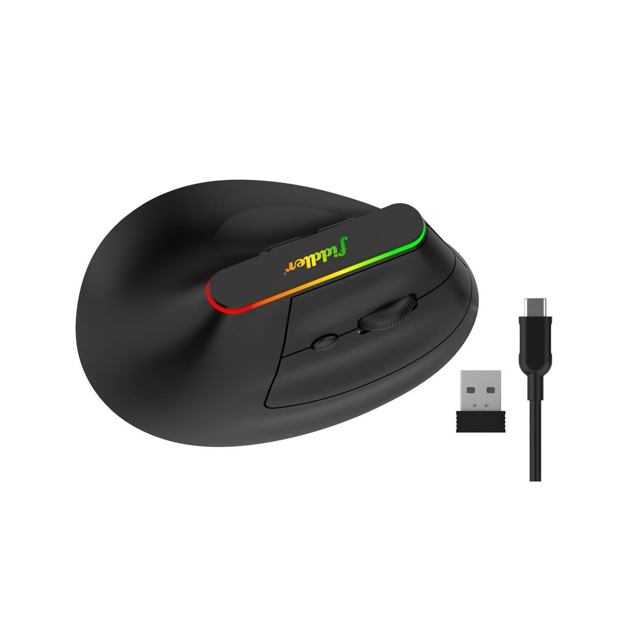 Mouse Vertical Bluetooth Recargable 1600Dpi-2